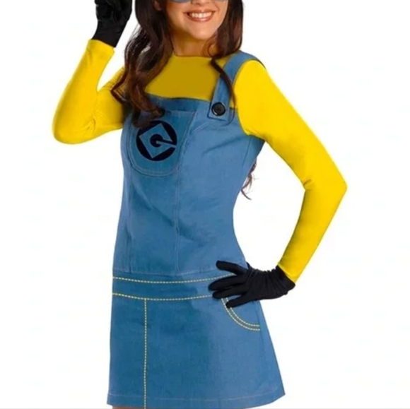 Rubies Women's Minions Mini Dress/ Costume - Picture 2 of 10